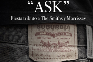 ASK. Fiesta tributo a Smiths y Morrissey